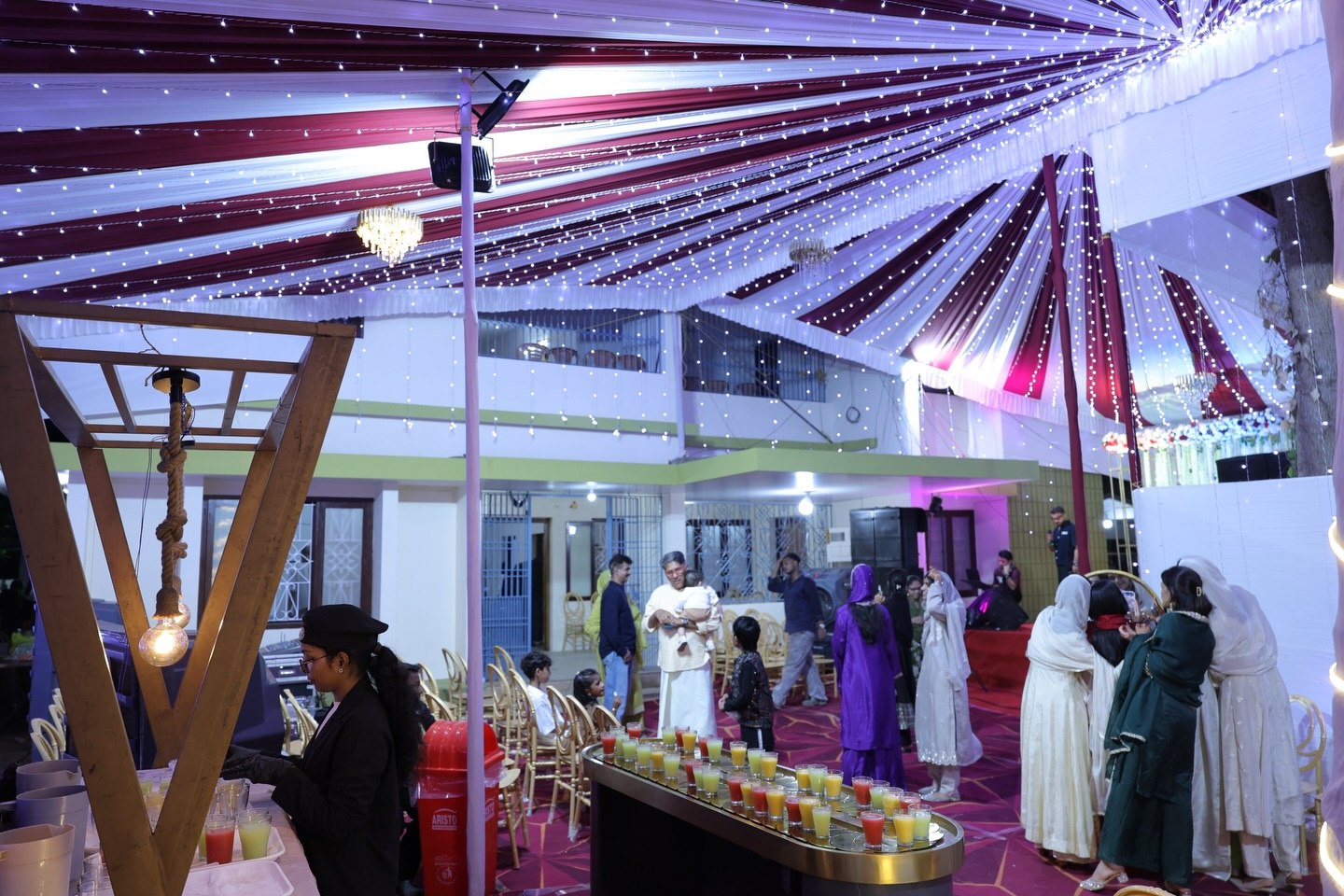 Full Banquet Hall Coordination